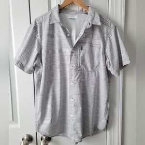 Men's Columbia Short Sleeve Button Up